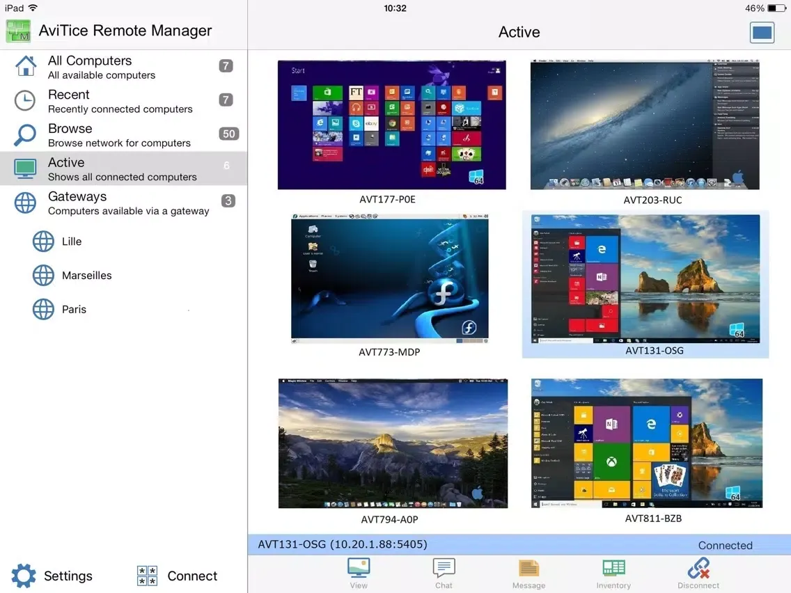 Capturas de pantalla de AviTice Remote Mobile Control iPad 