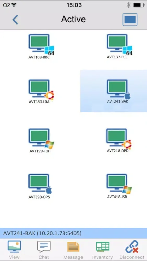 Capturas de pantalla de AviTice Remote Mobile Control