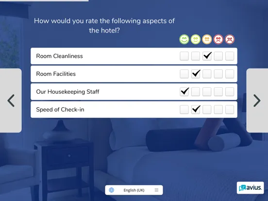 ภาพหน้าจอของ Avius Surveys iPad 