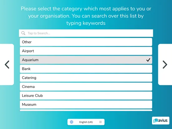 ภาพหน้าจอของ Avius Surveys iPad 
