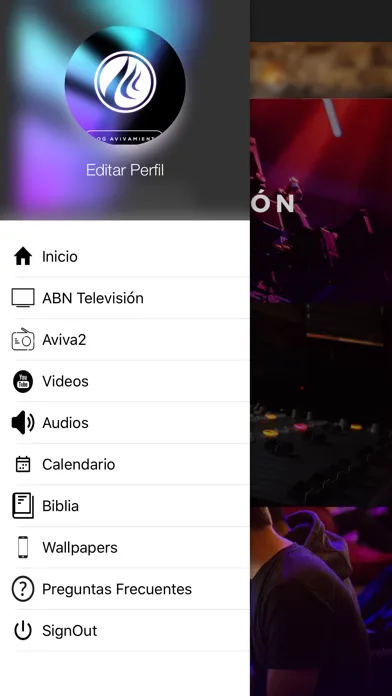 Screenshot di Avivamiento.