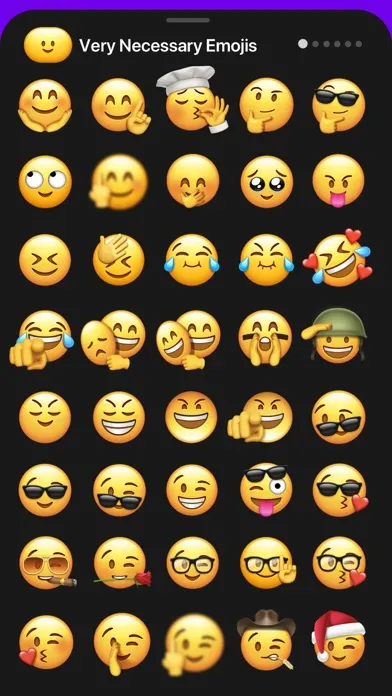 Ảnh chụp màn hình của Very Necessary Emojis