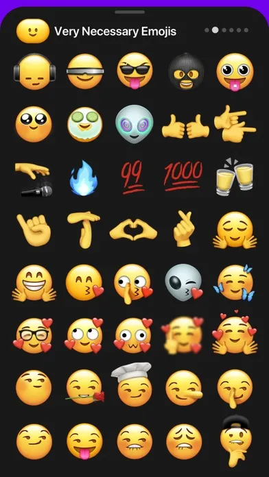 Ảnh chụp màn hình của Very Necessary Emojis