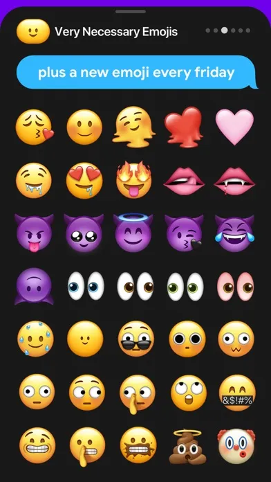 Ảnh chụp màn hình của Very Necessary Emojis