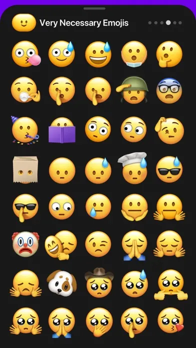 Ảnh chụp màn hình của Very Necessary Emojis
