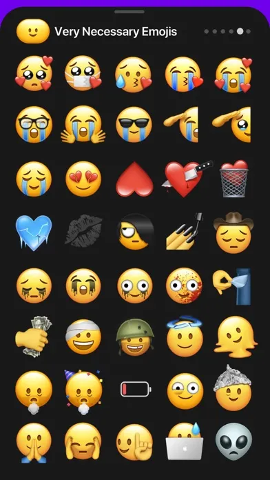 Ảnh chụp màn hình của Very Necessary Emojis