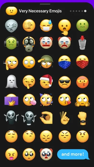 Ảnh chụp màn hình của Very Necessary Emojis