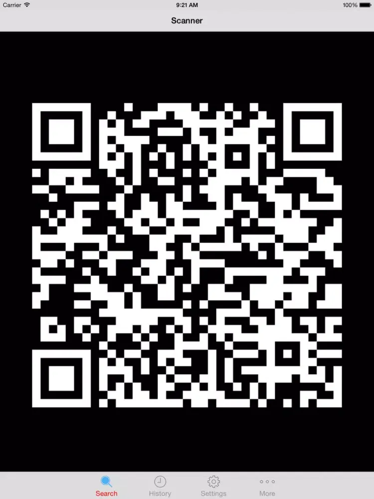 iQR iPad  Screenshots