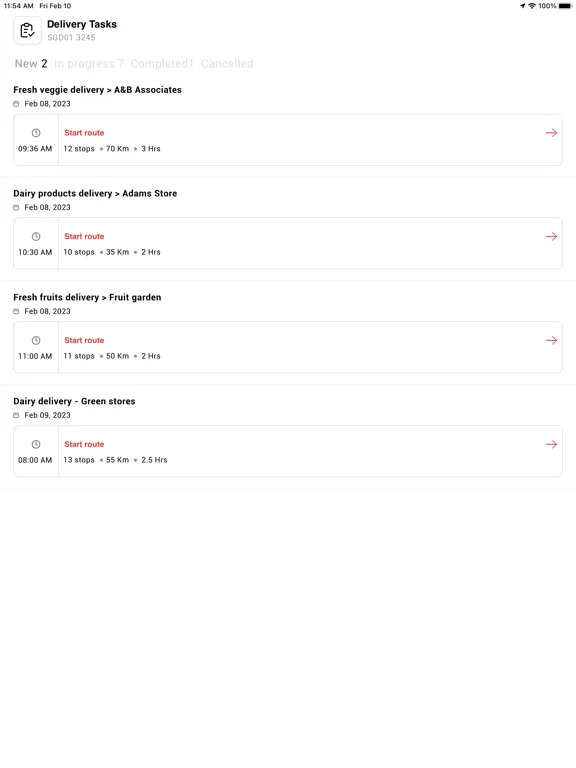 AVL Trackview iPad 应用截图