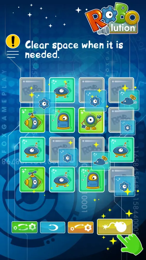 Tangkapan skrin RoboLution - robots evolution