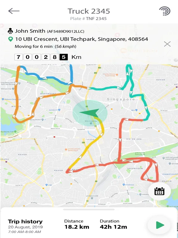Capturas de pantalla de AVLView GPS Vehicle Tracking iPad 