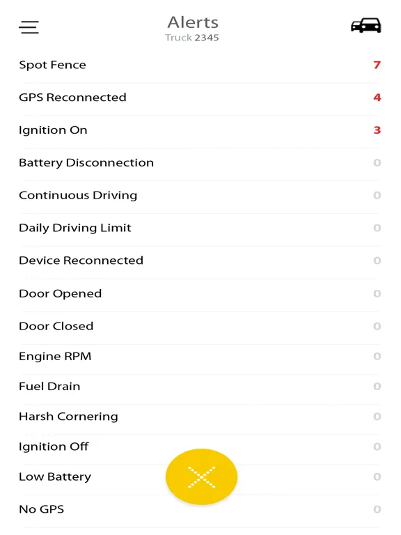 Capturas de pantalla de AVLView GPS Vehicle Tracking iPad 