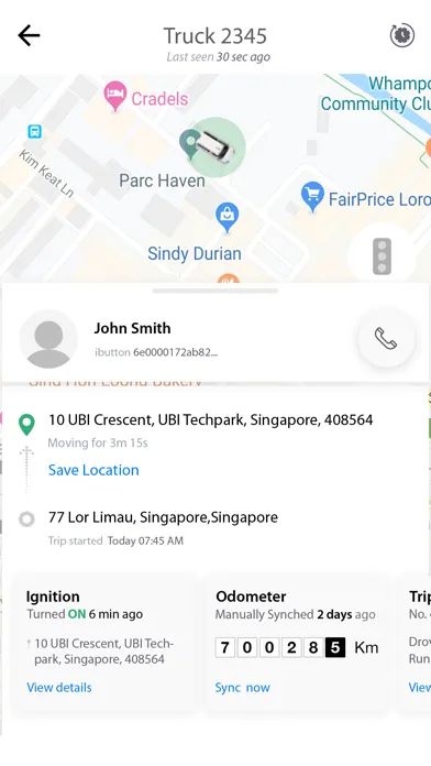 Capturas de pantalla de AVLView GPS Vehicle Tracking