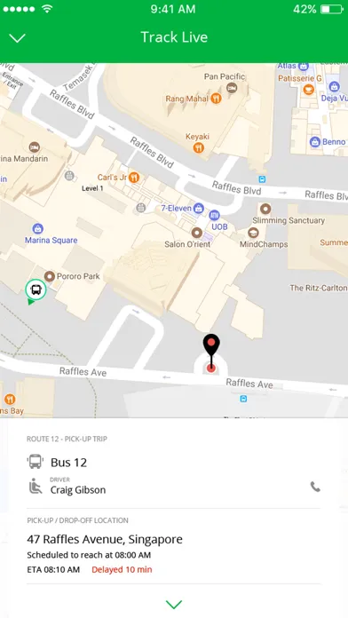School Bus App - AVLView Screenshots