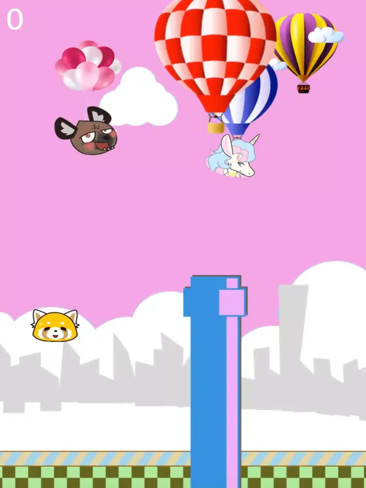 MomentSQ™: Aggretsuko Jump iPad  स्क्रीनशॉट