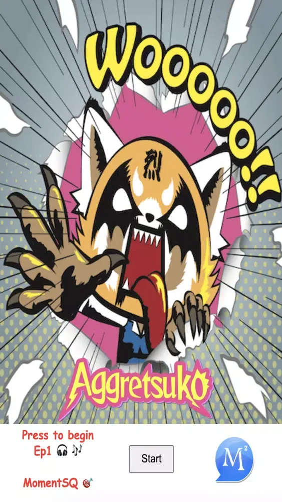 MomentSQ™: Aggretsuko Jump स्क्रीनशॉट