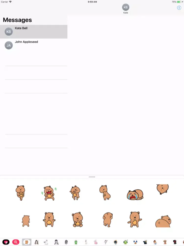 Capturas de pantalla de Brown-Bear Animated iPad 
