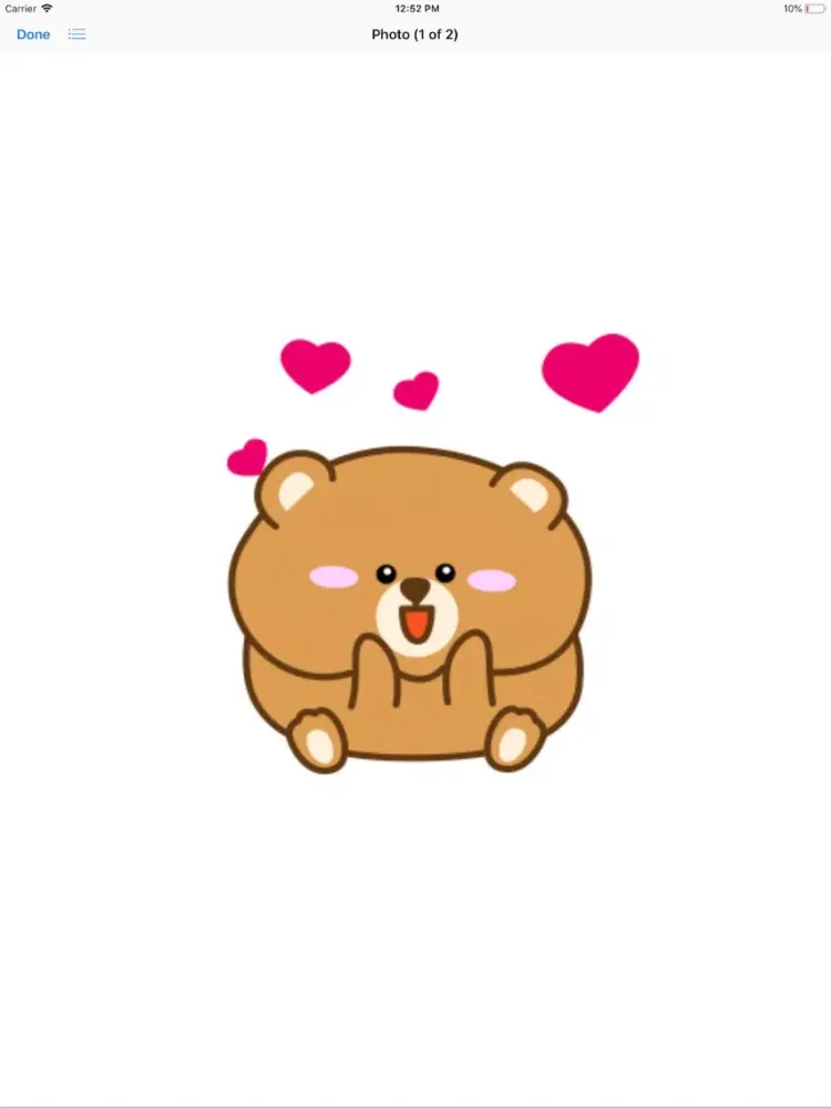Chubby Bear iPad  سکرین شاٹس