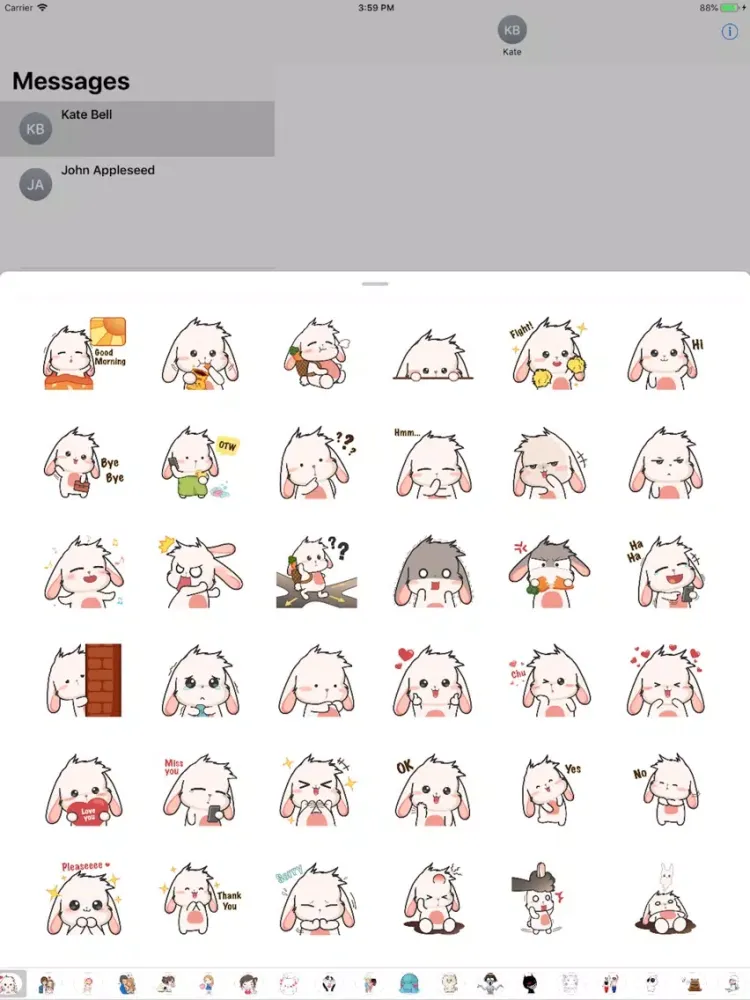 Chubby Rabbit iPad  سکرین شاٹس