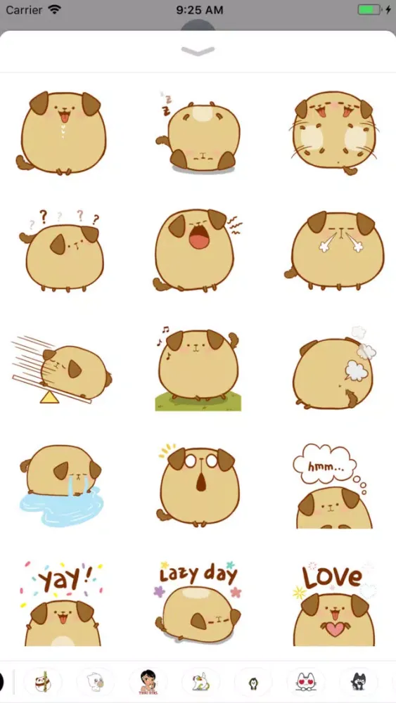 Tangkapan skrin Chubby the Dog