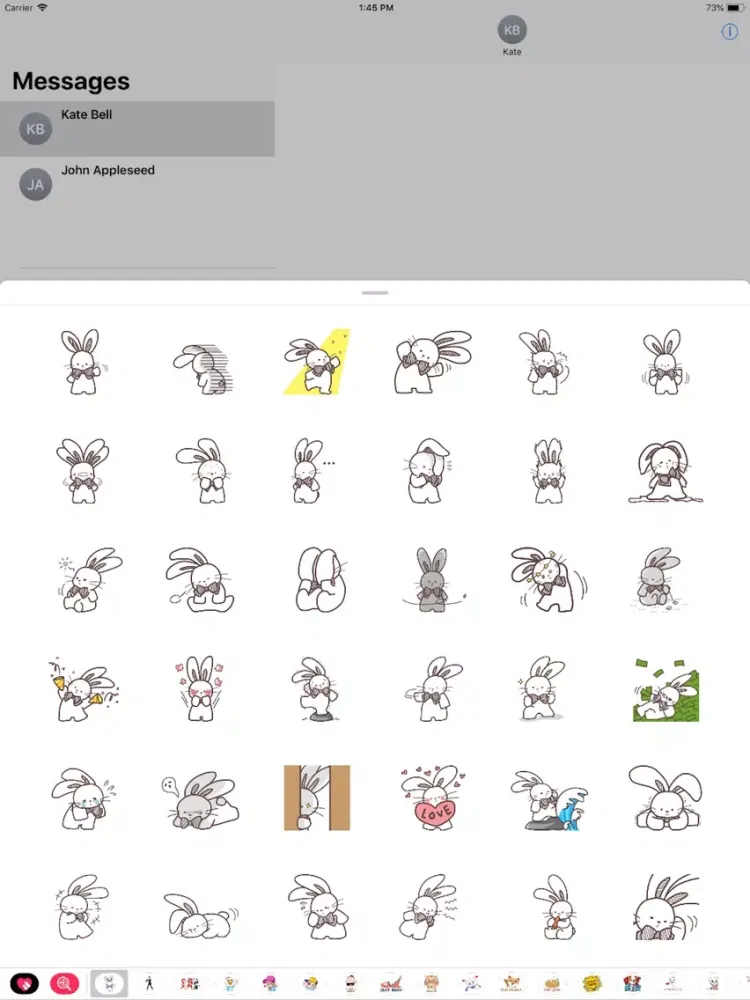 Скриншоты Sketchy the Bunny iPad 