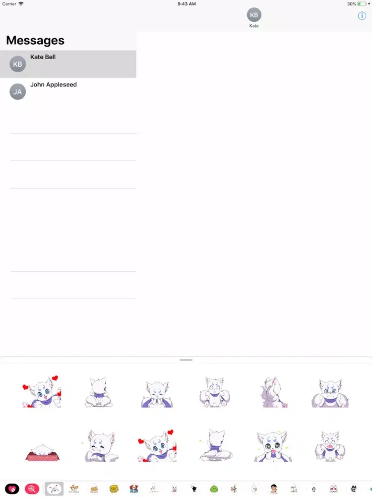 تصاویر Snow Fox Animated iPad 