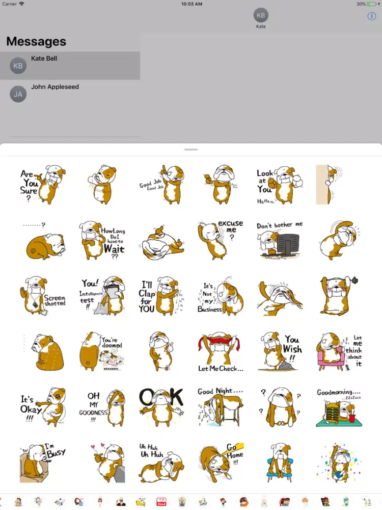 Social Bulldog iPad Screenshots