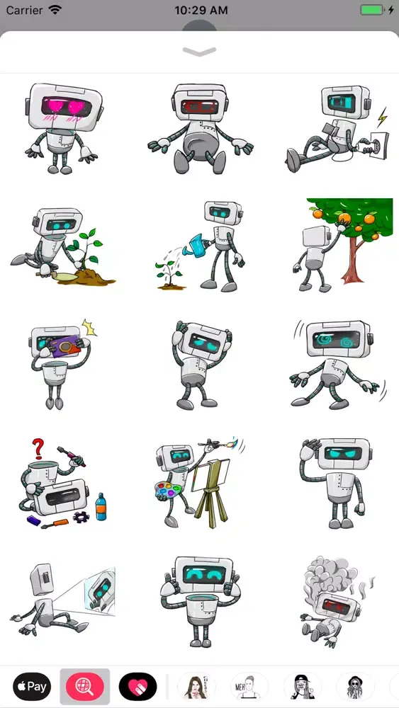 Tap E the Robot Screenshots