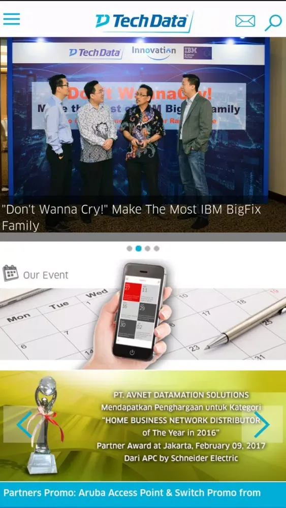 Tech Data Indonesia eXperience স্ক্রিনশট
