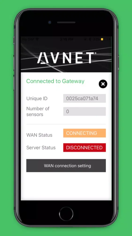 Screenshot di Avnet MEMEC - Visible Things