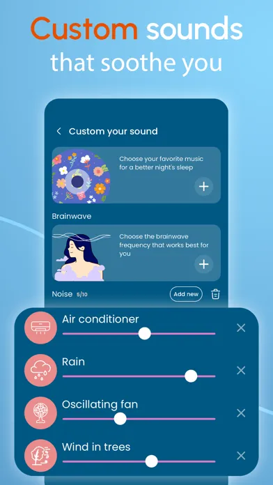 Capturas de tela do Relax Melodies: Sleep Tracker