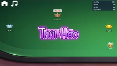 Capturas de tela do Tien Len Mien Nam Offline.