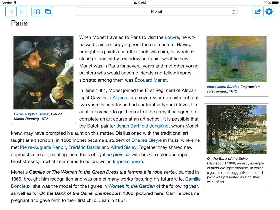 Wikibot 2 — A Wikipedia Articles Reader iPad  Ekran Görüntüleri