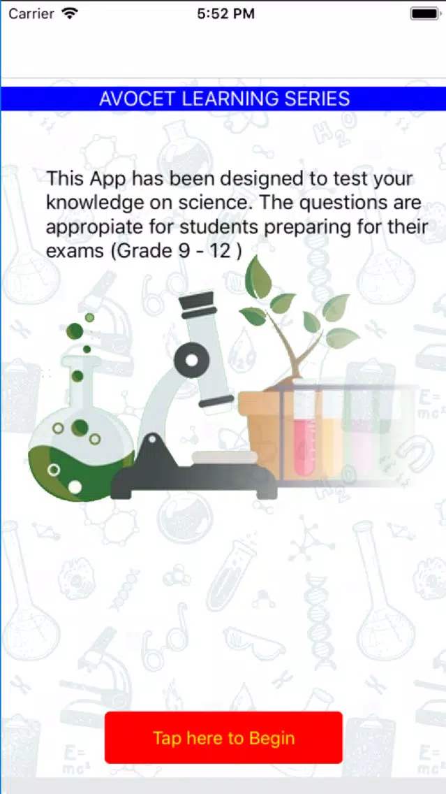 Test My Science 스크린샷