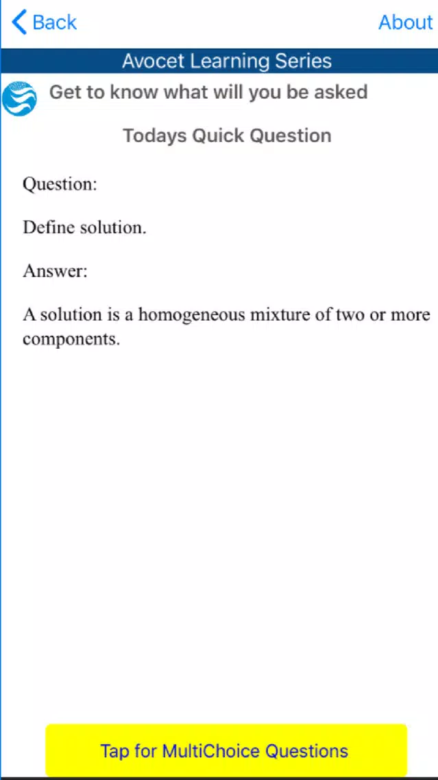 Test My Science 스크린샷