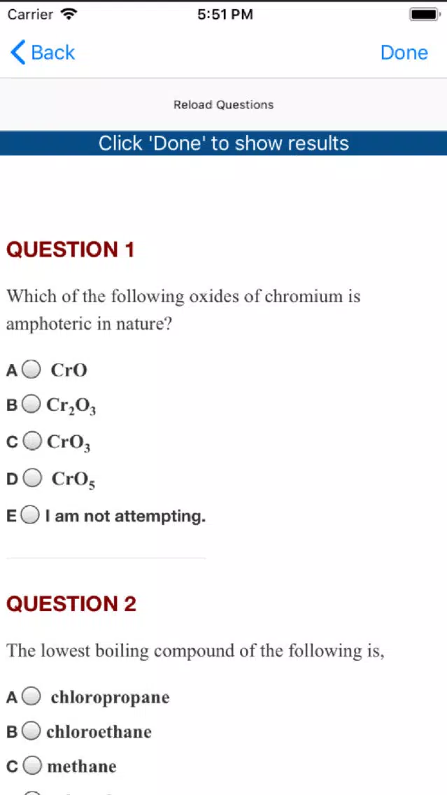 Test My Science 스크린샷