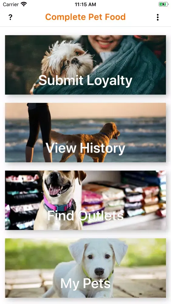 Complete Pet Food سکرین شاٹس
