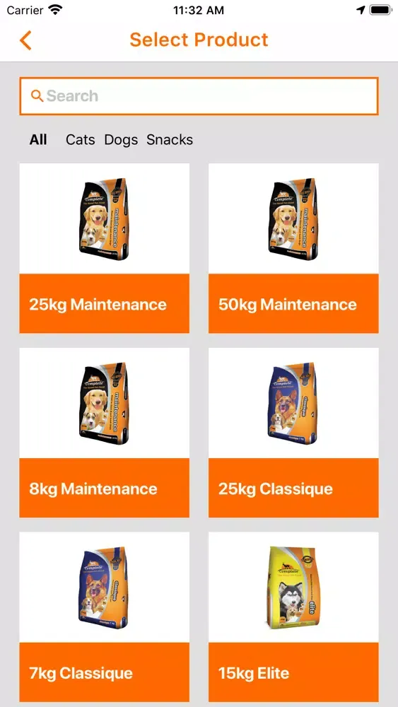 Complete Pet Food سکرین شاٹس