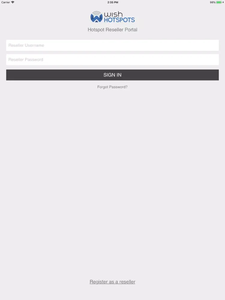 Capturas de pantalla de WISH Hotspots iPad 