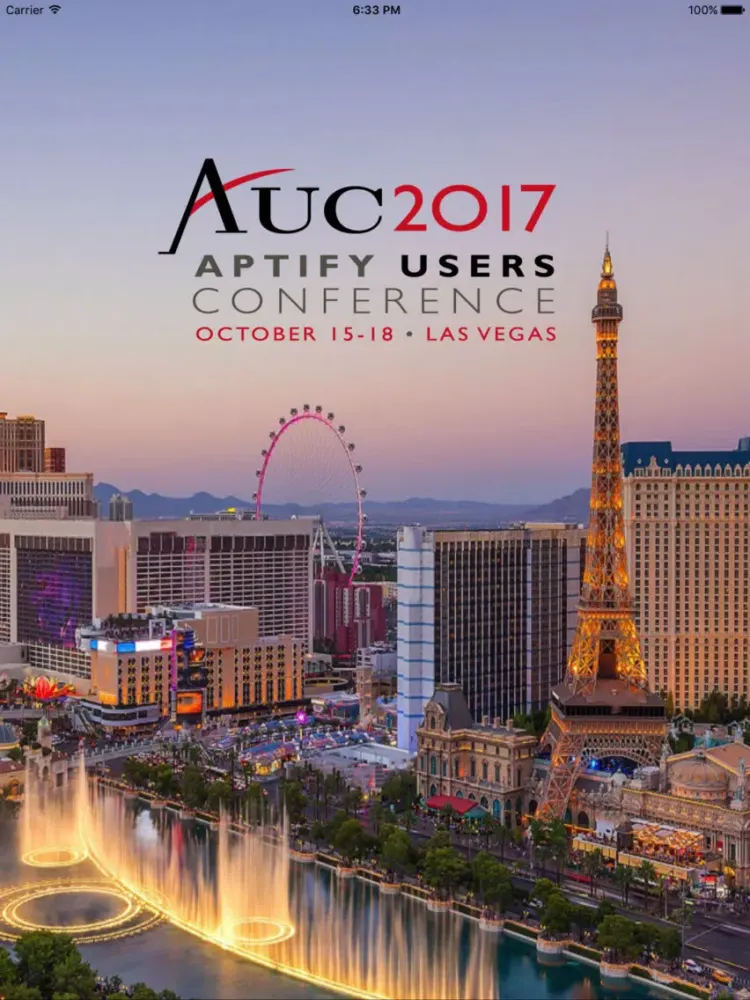 Aptify Users Conference 2017 iPad 应用截图