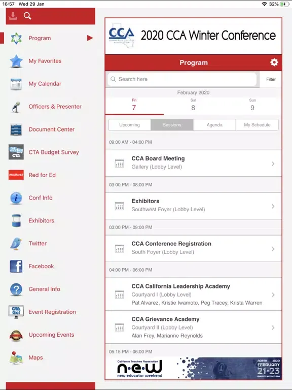 Ảnh chụp màn hình của CTA Go! iPad 