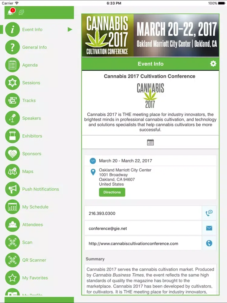 Cannabis 2017 iPad  Screenshots