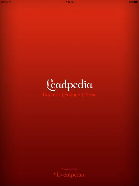 Capturas de pantalla de Leadpedia iPad 