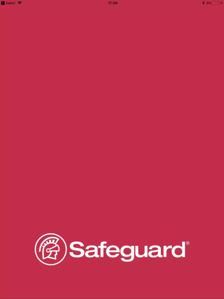 Capturas de tela do Safeguard Events iPad 