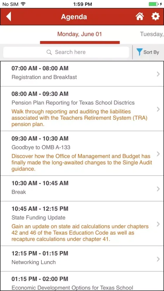 تصاویر TSCPA App