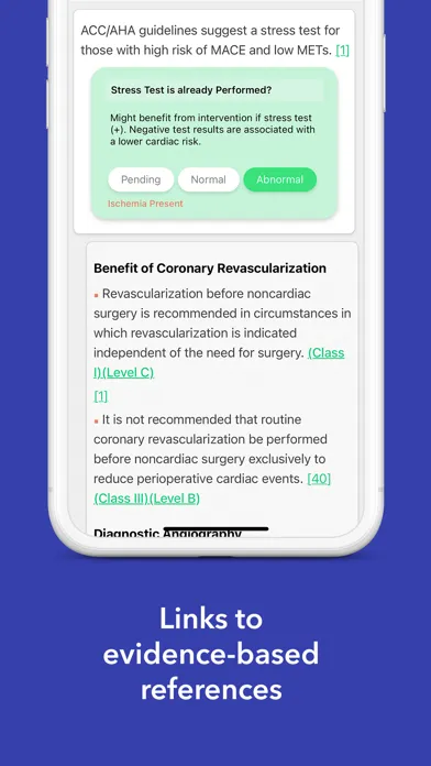 avoMD: Preoperative Eval Screenshots