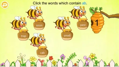 Tangkapan layar Amazing Word Family -Spelling