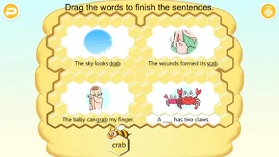 Tangkapan layar Amazing Word Family -Spelling
