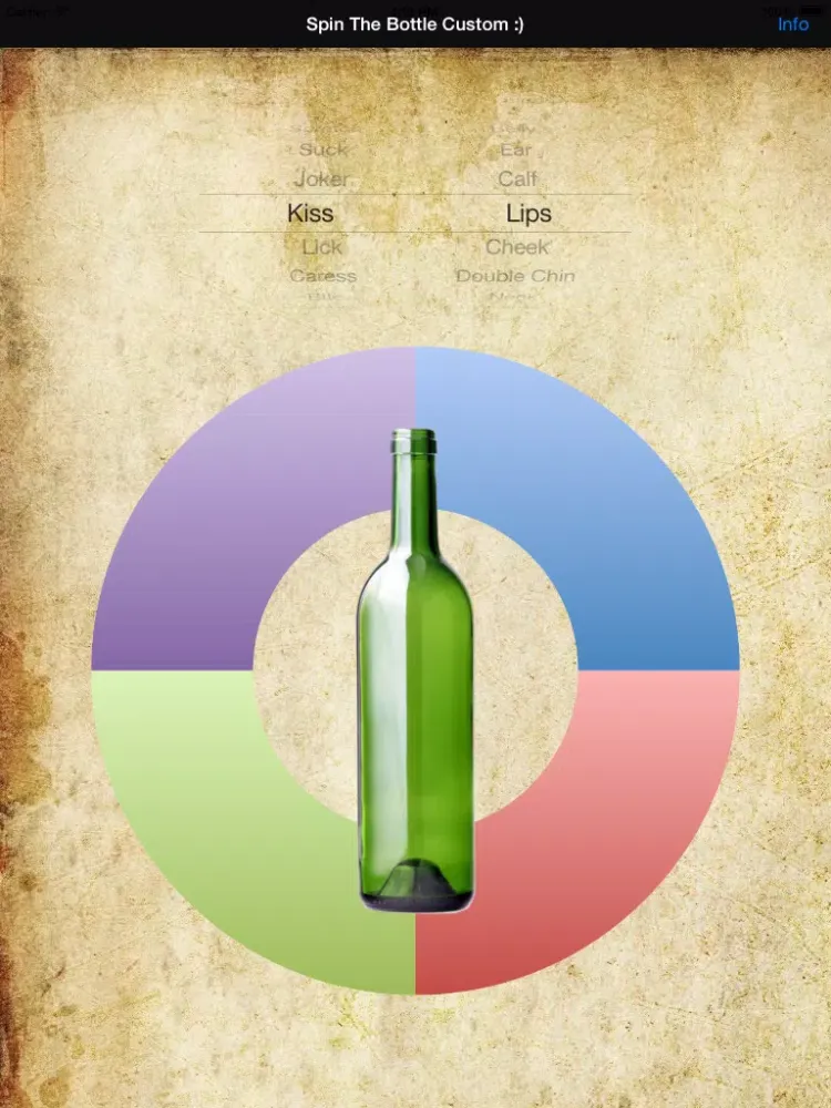 Spin The Bottle Custom iPad  Screenshots