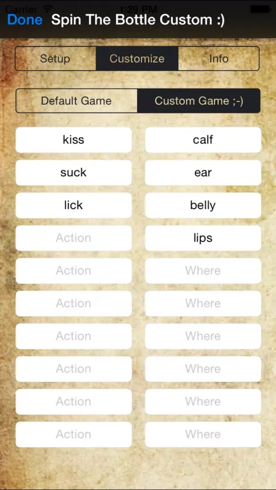 Spin The Bottle Custom Screenshots